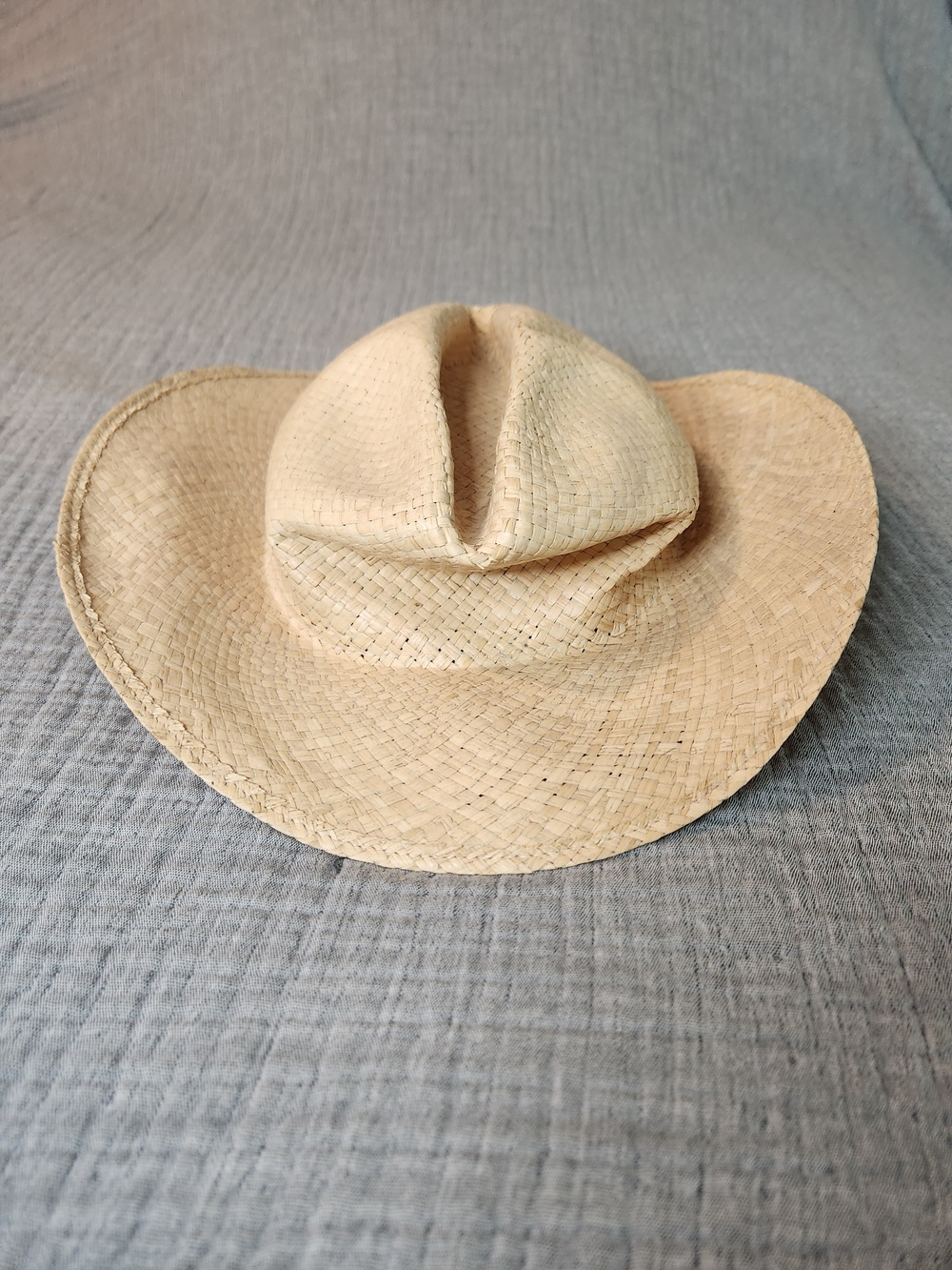 Harley Davidson Ladies' Harley Davidson Straw Western Cowboy Hat Size S 6 US